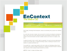 Tablet Screenshot of encontext.com